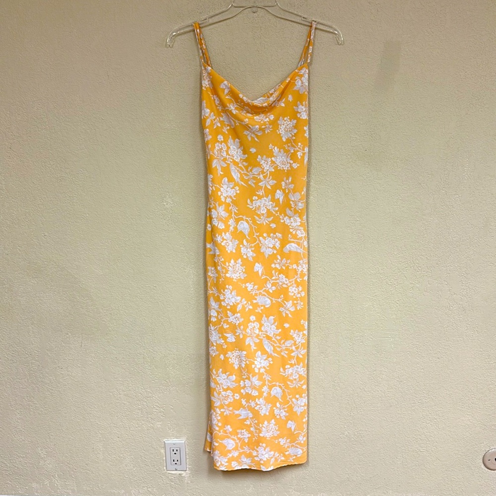 Abercrombie & Fitch womans floral midi dress size S